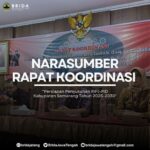 Narasumber Rapat Koordinasi Persiapan Penyusunan RIPJ-PID Kabupaten Semarang Tahun 2025-2030