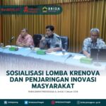Sosialisasi Lomba Krenova dan Penjaringan Inovasi Masyarakat
