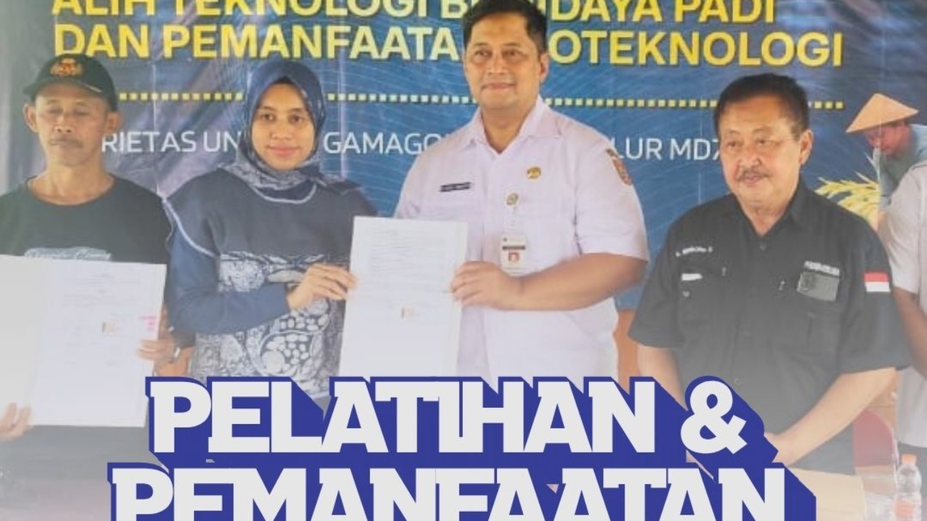 Kegiatan Pelatihan Budidaya Padi & Pemanfaatan Bioteknologi