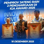Pemprov Jateng Raih Dua Penghargaan Bergengsi pada Innovative Government Award (IGA) 2025
