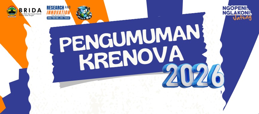 PENGUMUMAN PEMENANG LOMBA KRENOVA JATENG TAHUN 2026
